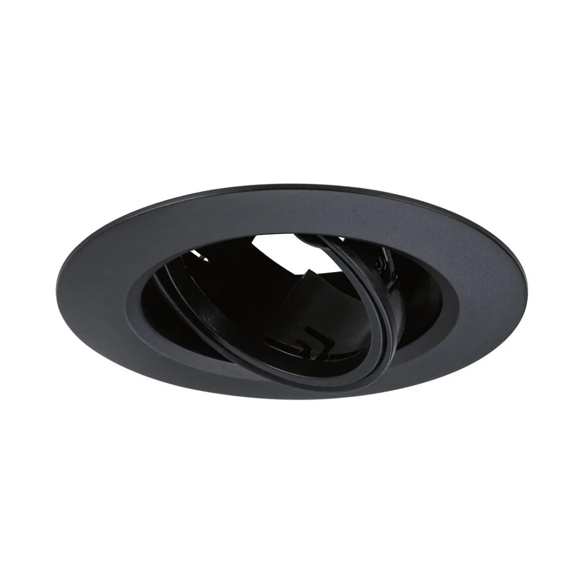 Paulmann 92111 Einbauleuchte rund 90mm 3er-Set Schwarz schwenkbar