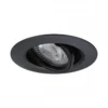 Paulmann 92117 Einbauleuchte rund 90mm 10er-Set Schwarz schwenkbar
