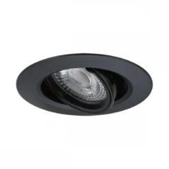 Paulmann 92117 Einbauleuchte rund 90mm 10er-Set Schwarz schwenkbar