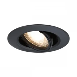 Paulmann 92117 Einbauleuchte rund 90mm 10er-Set Schwarz schwenkbar