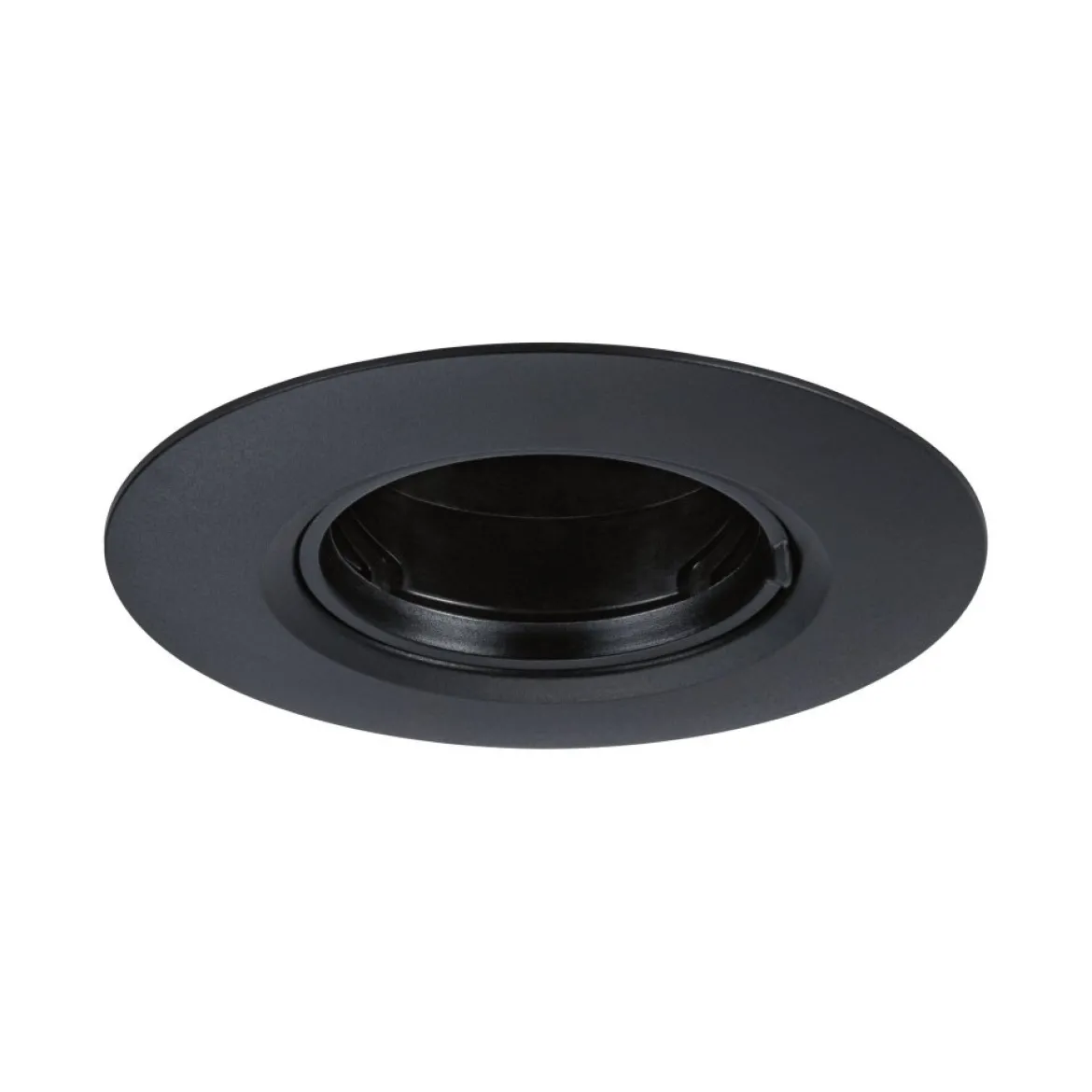 Paulmann 92120 Einbauleuchte rund 90mm 10er-Set Schwarz starr