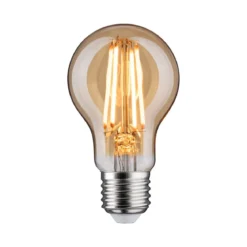 Paulmann 29187 Filament 230V LED Birne E27 470lm 1800K Gold 3-Step-Dim
