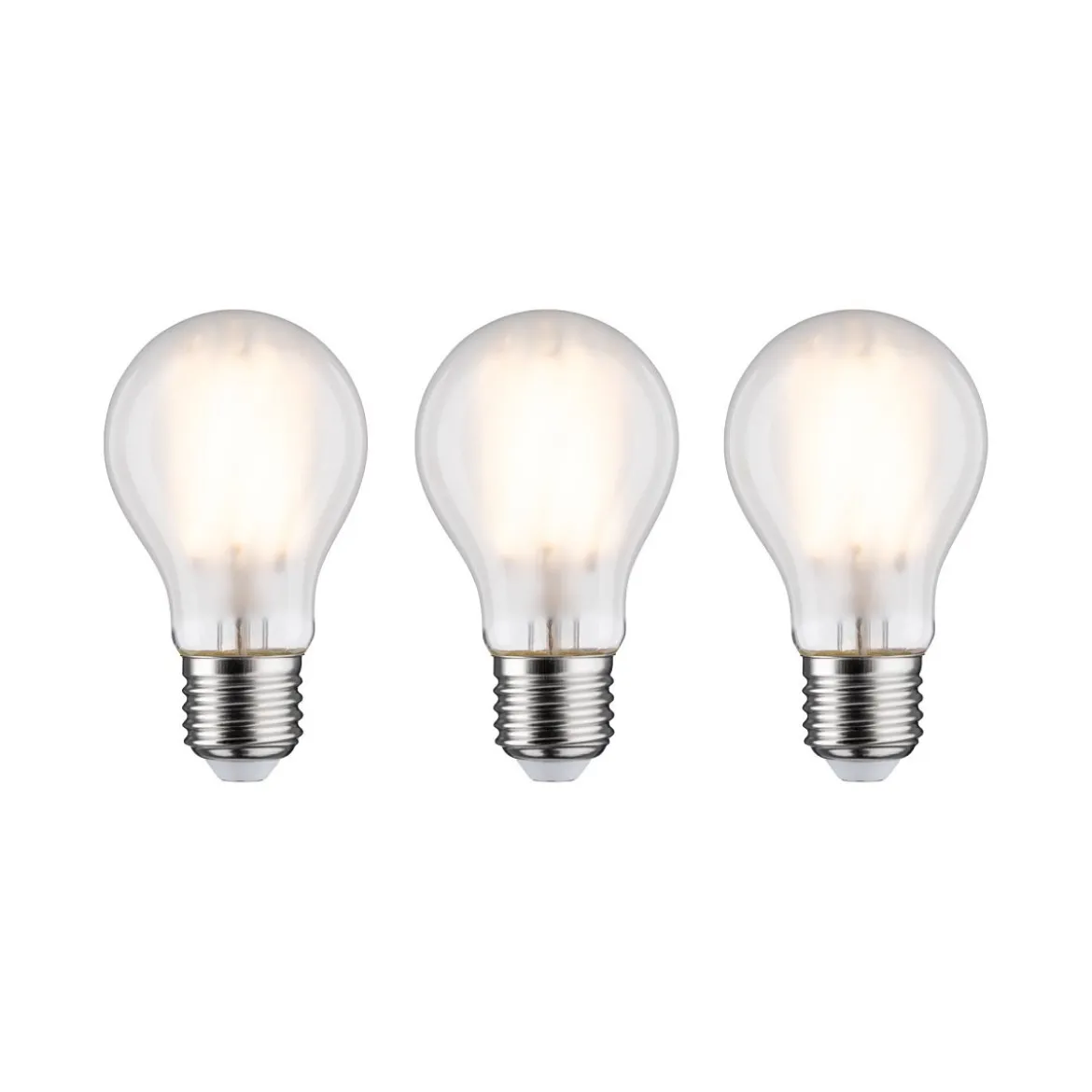 Paulmann 29092 Filament 230V LED Birne E27 3er Pack 2700K matt
