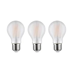 Paulmann 29092 Filament 230V LED Birne E27 3er Pack 2700K matt