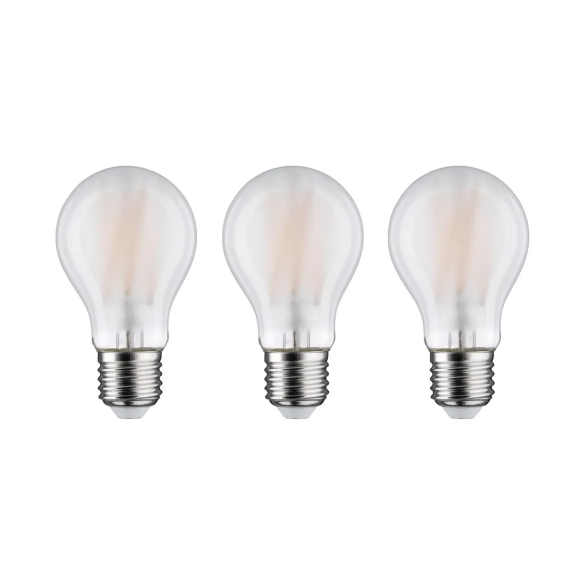 Paulmann 29092 Filament 230V LED Birne E27 3er Pack 2700K matt