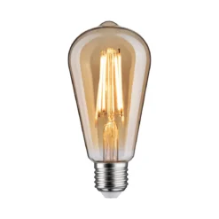 Paulmann 29188 Filament 230V LED Kolben E27 470lm 1800K Goldlicht 3-Step-Dim