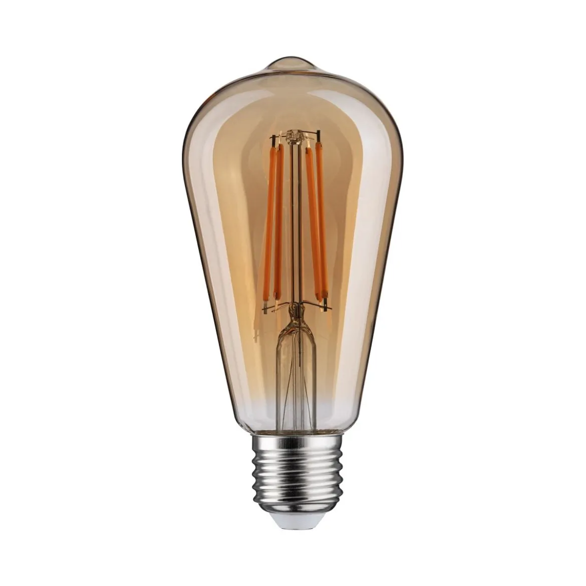 Paulmann 29188 Filament 230V LED Kolben E27 470lm 1800K Goldlicht 3-Step-Dim