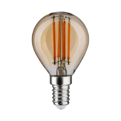 Paulmann 29190 Filament 230V LED Tropfen E14 450lm 1800K Gold 3-Step-Dim