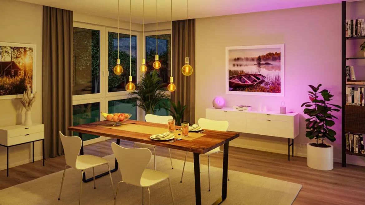 Paulmann 29163 Filament 230V Smart Home Zigbee LED Birne E27 3er-Pack 470lm RGBW