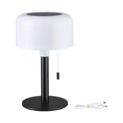 Paulmann 94607 LED Akkuleuchte Bartja 2700K IP44 dimmbar schwarz