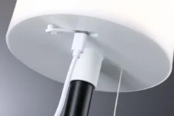 Paulmann 94607 LED Akkuleuchte Bartja 2700K IP44 dimmbar schwarz