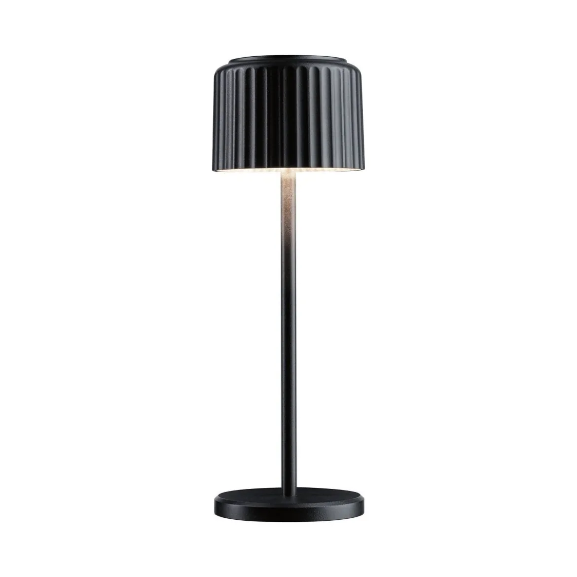Paulmann 94878 LED Akkuleuchte Else 2700K IP44 dimmbar Schwarz