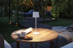 Paulmann 76997 LED Akkuleuchte Gilo 2700K IP44 dimmbar weiß