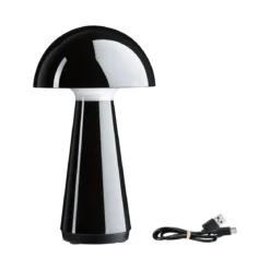Paulmann 76994 LED Akkuleuchte Onzo 2700K IP44 3-Step-Dim schwarz