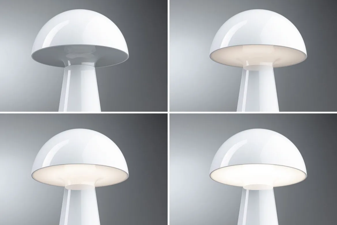 Paulmann 76995 LED Akkuleuchte Onzo 2700K IP44 3-Step-Dim weiß