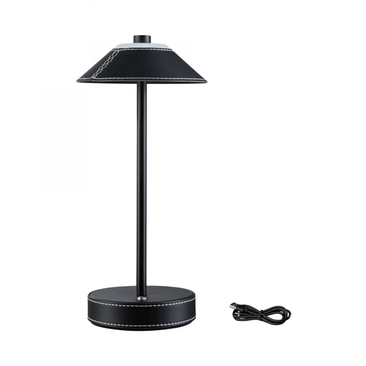 Paulmann 71173 LED Akkuleuchte Pellini 33cm White Switch dimmbar schwarz