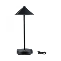 Paulmann 71175 LED Akkuleuchte Pellini 37cm White Switch dimmbar schwarz
