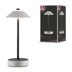 Paulmann 71174 LED Akkuleuchte Pellini 33cm White Switch dimmbar beige schwarz