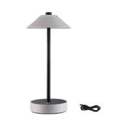 Paulmann 71174 LED Akkuleuchte Pellini 33cm White Switch dimmbar beige schwarz