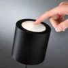 Paulmann 76998 LED Akkuleuchte Tuni 2700K IP44 dimmbar schwarz