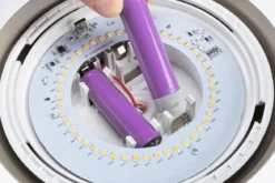 Paulmann 77061 LED Akku Tischleuchte Lirox White Switch IP44 dimmbar Champagner