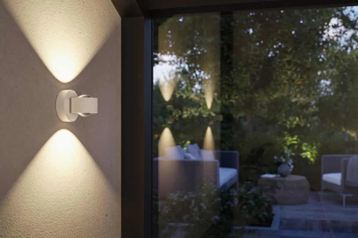 Paulmann 71291 LED Akkuwandleuchte Zorik Weiß dimmbar IP44