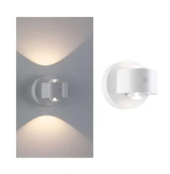 Paulmann 71291 LED Akkuwandleuchte Zorik Weiß dimmbar IP44