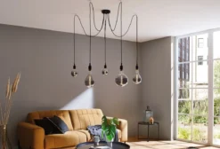 Paulmann 28858 LED BigDrop E27 7W 1800K Rauchglas