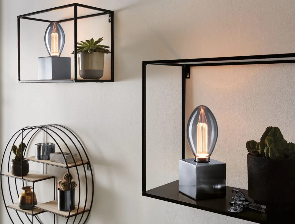 Paulmann 28877 LED Birne Arc E27 Inner Glow Edition 1800K Rauchglas