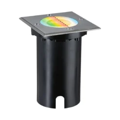Paulmann 94846 LED Bodeneinbauleuchte Smart Home Zigbee Floor eckig Eisen IP67 RGBW