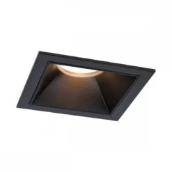 Paulmann 93125 LED Cole Coin Basisset eckig 3er-Set 2700K Schwarz 3-Step-Dim IP44