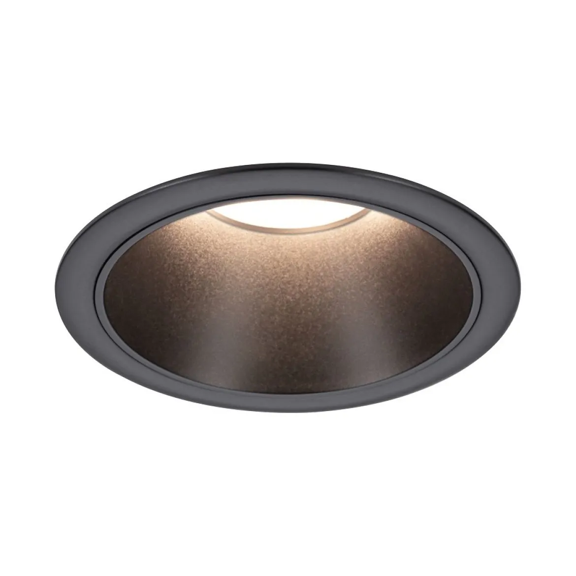 Paulmann 94869 LED Cole Coin Basisset 3er-Set 2700K schwarz 3-Step-Dim IP44