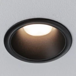 Paulmann 94869 LED Cole Coin Basisset 3er-Set 2700K schwarz 3-Step-Dim IP44
