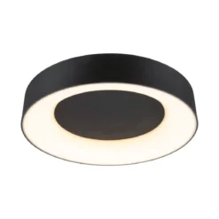 Paulmann 71097 LED Deckenleuchte Casca Schwarz IP44 White Switch 40cm