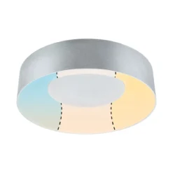 Paulmann 71094 LED Deckenleuchte Casca Alu matt IP44 White Switch 30cm