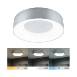 Paulmann 71094 LED Deckenleuchte Casca Alu matt IP44 White Switch 30cm
