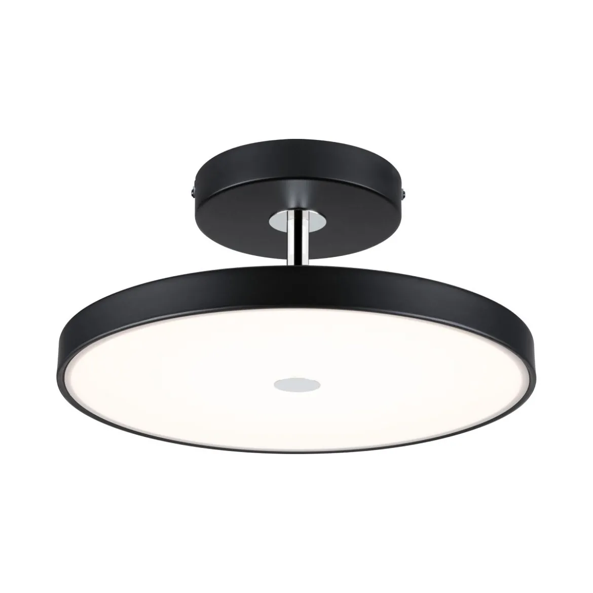 Paulmann 96781 LED Deckenleuchte Hildor Schwarz matt Chrom 2700K 3-Step-Dim