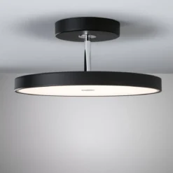 Paulmann 96781 LED Deckenleuchte Hildor Schwarz matt Chrom 2700K 3-Step-Dim