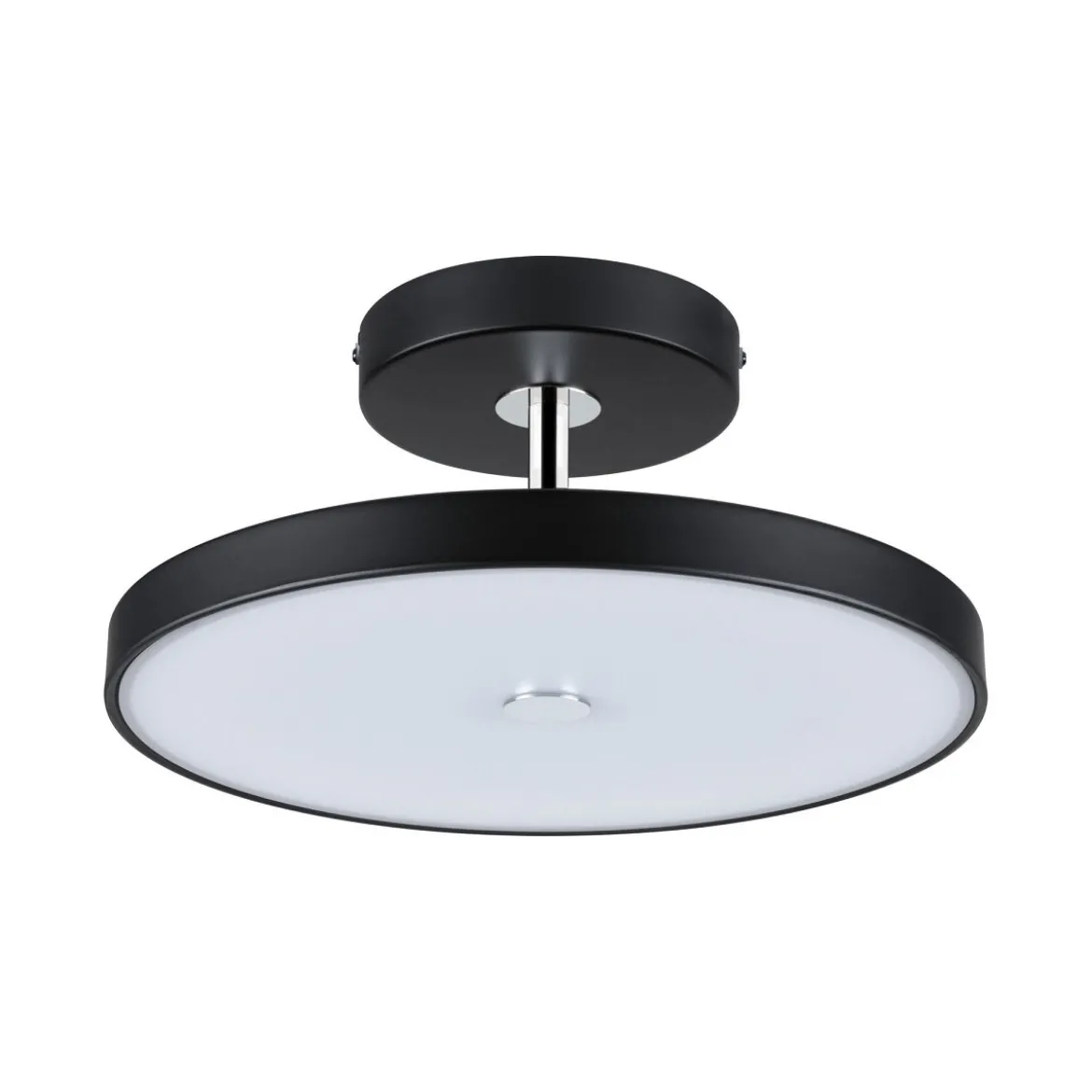 Paulmann 96781 LED Deckenleuchte Hildor Schwarz matt Chrom 2700K 3-Step-Dim