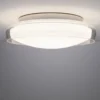 Paulmann 71075 LED Deckenleuchte Luena 35cm Glas Chrom 3000K IP44