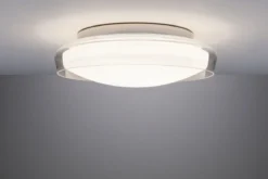 Paulmann 71075 LED Deckenleuchte Luena 35cm Glas Chrom 3000K IP44