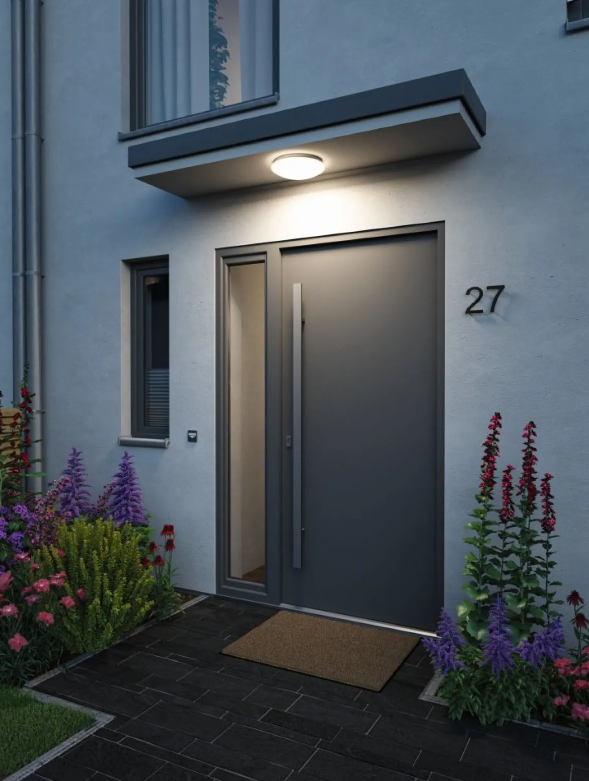 Paulmann 75406 LED Deckenleuchte Leonis 3000-5700K IP44 Weiß