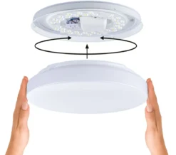 Paulmann 75408 LED Deckenleuchte Luiana 3000-5700K IP44 Weiß