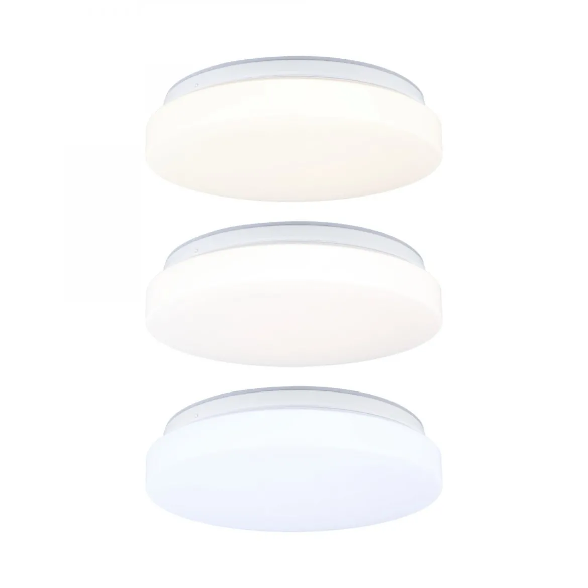 Paulmann 75409 LED Deckenleuchte Luiana Bewegungsmelder 3000-5700K IP44 Weiß
