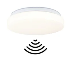 Paulmann 75409 LED Deckenleuchte Luiana Bewegungsmelder 3000-5700K IP44 Weiß