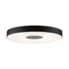 Paulmann 79518 LED Deckenleuchte Puric Pane 400mm 2700K Schwarz Grau dimmbar