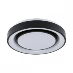 Paulmann 70544 LED Deckenleuchte Rainbow Regenbogeneffekt RGBW 375mm Schwarz Weiß