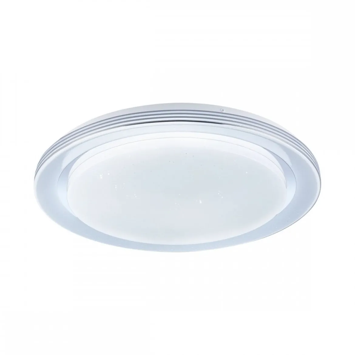 Paulmann 70547 LED Deckenleuchte Rainbow Regenbogeneffekt RGBW 485mm Chrom Weiß