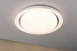 Paulmann 70547 LED Deckenleuchte Rainbow Regenbogeneffekt RGBW 485mm Chrom Weiß