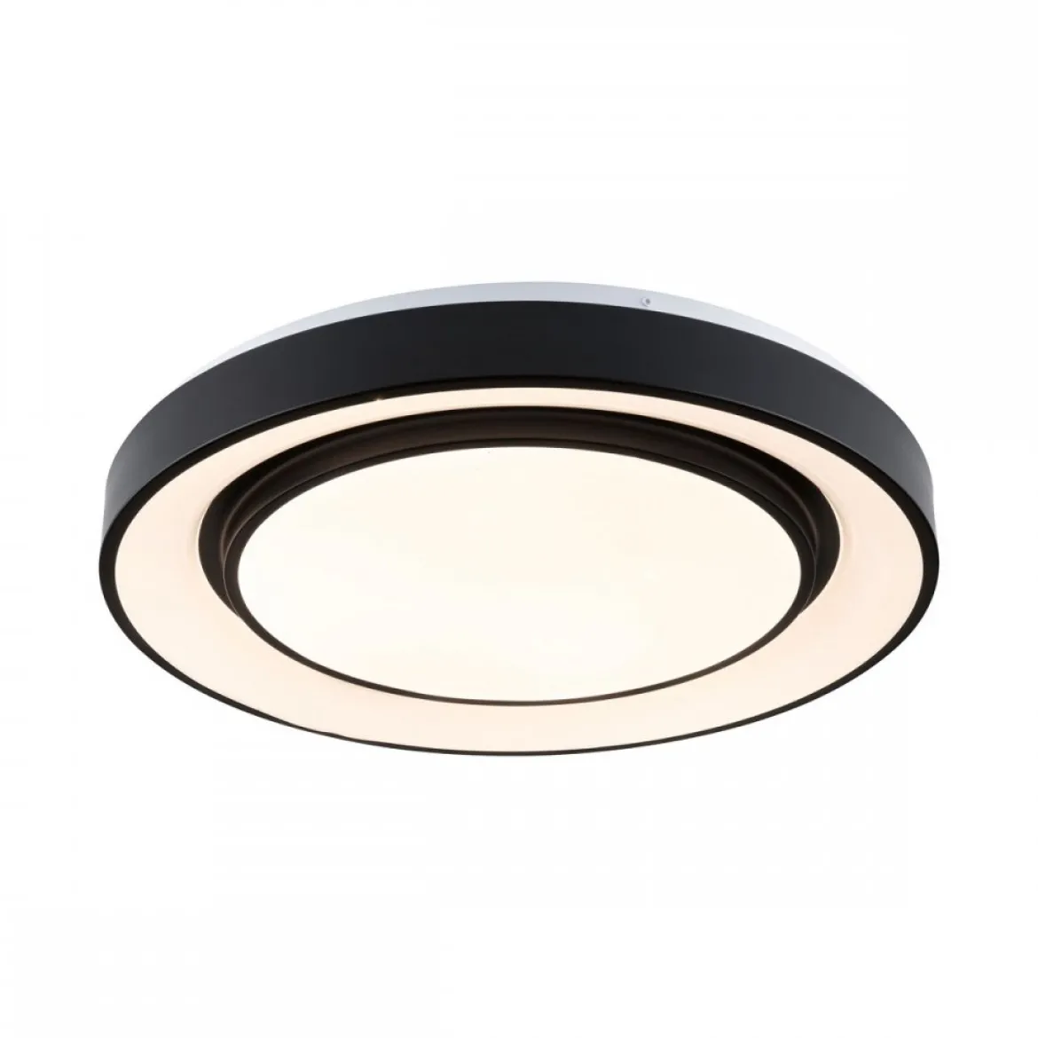 Paulmann 70545 LED Deckenleuchte Rainbow Regenbogeneffekt RGBW 475mm Schwarz Weiß